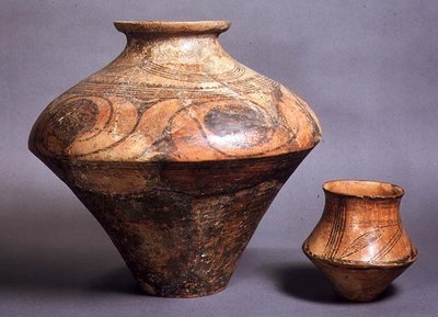 Gruppo di Vasi, Tripoli, fine IV-inizio III millennio a.C. (ceramica) da Prehistoric